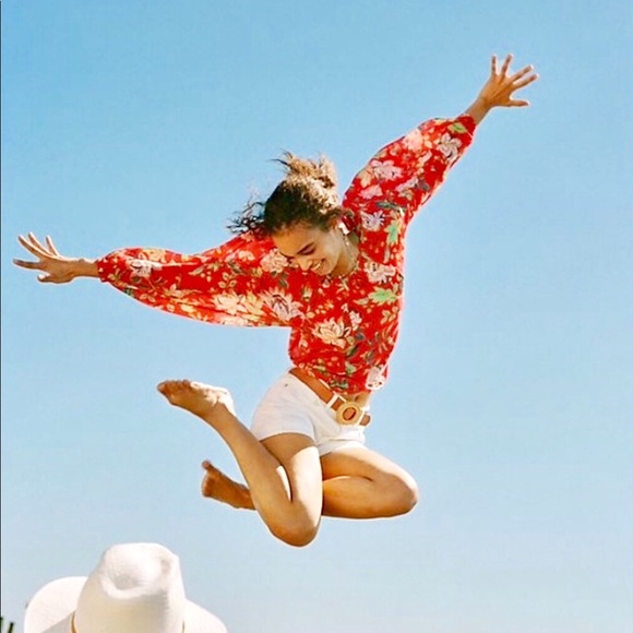 Maeve Tops - NWT Maeve by Anthropologie Lake House Blouse SZ XS